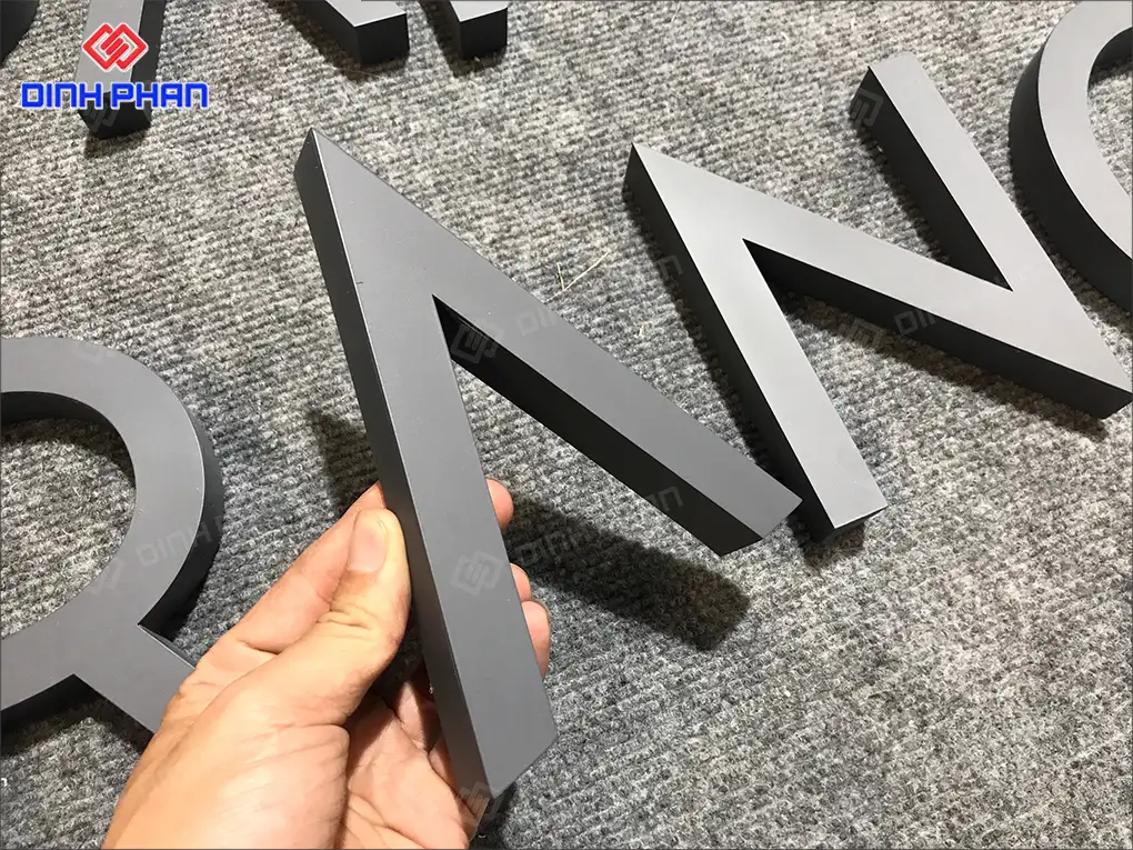 Gia công chữ nhôm Đắk Lắk
