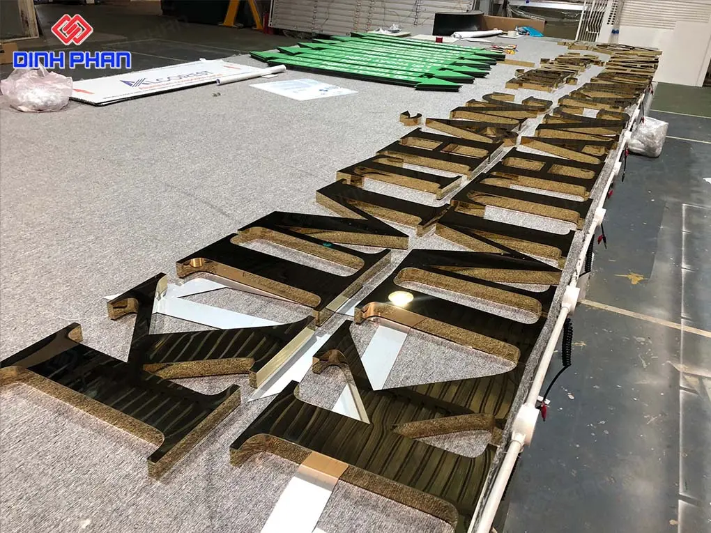 Gia công chữ nhôm Đắk Lắk