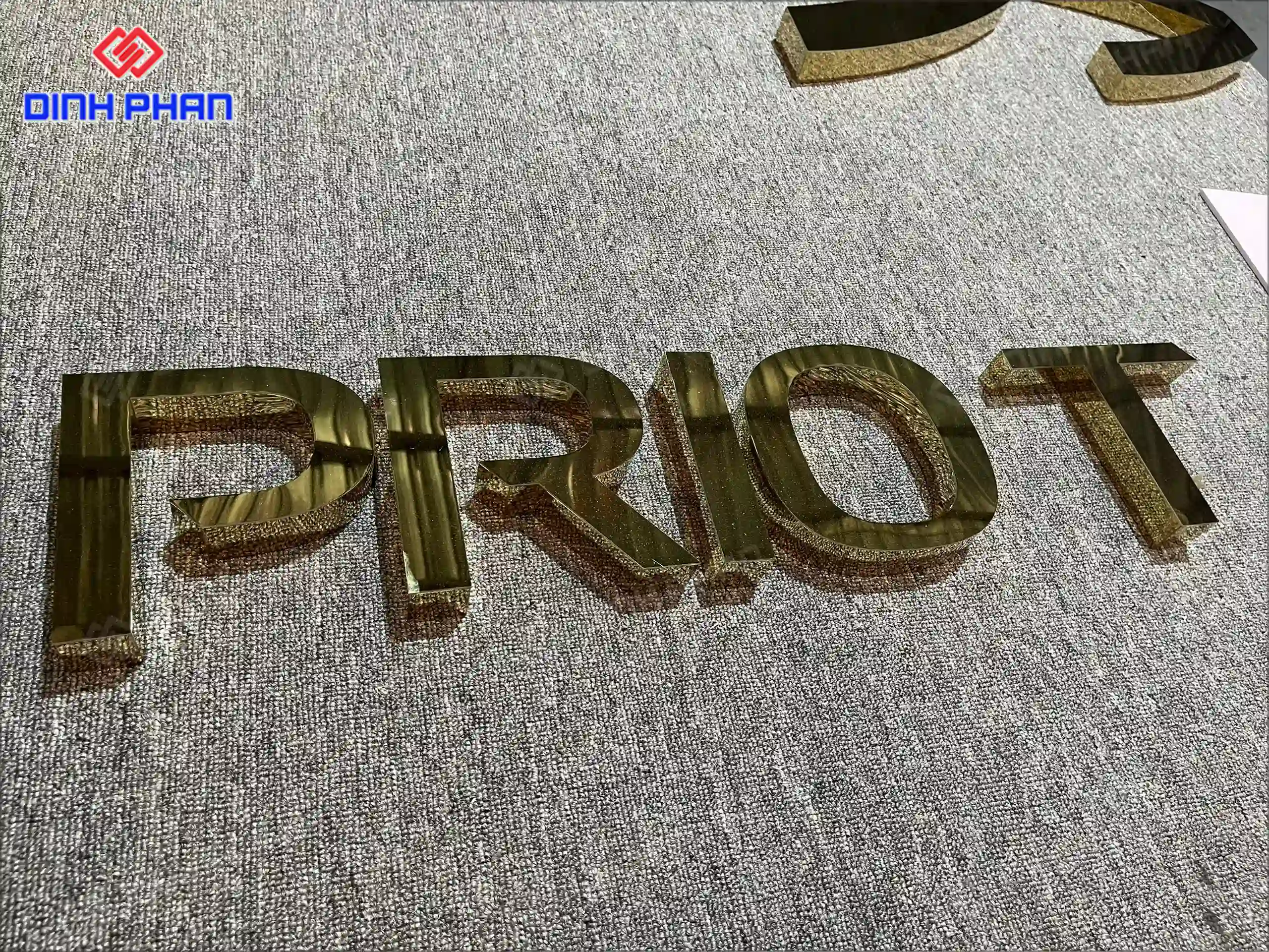Gia công chữ nhôm Đắk Lắk