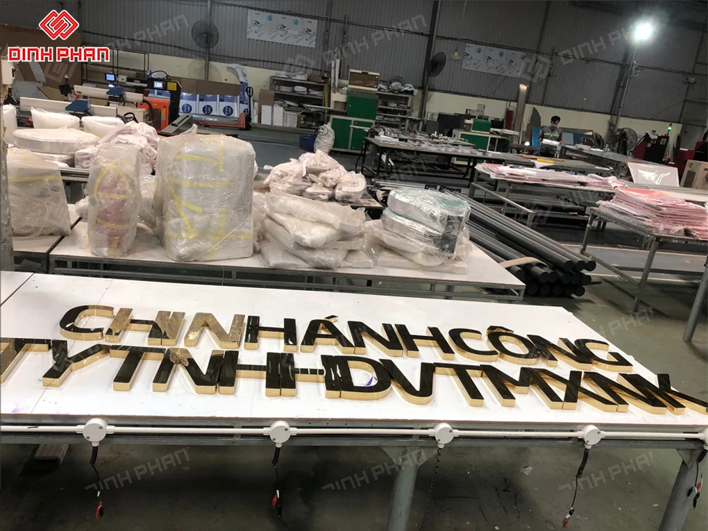 Gia công chữ nhôm Đắk Lắk