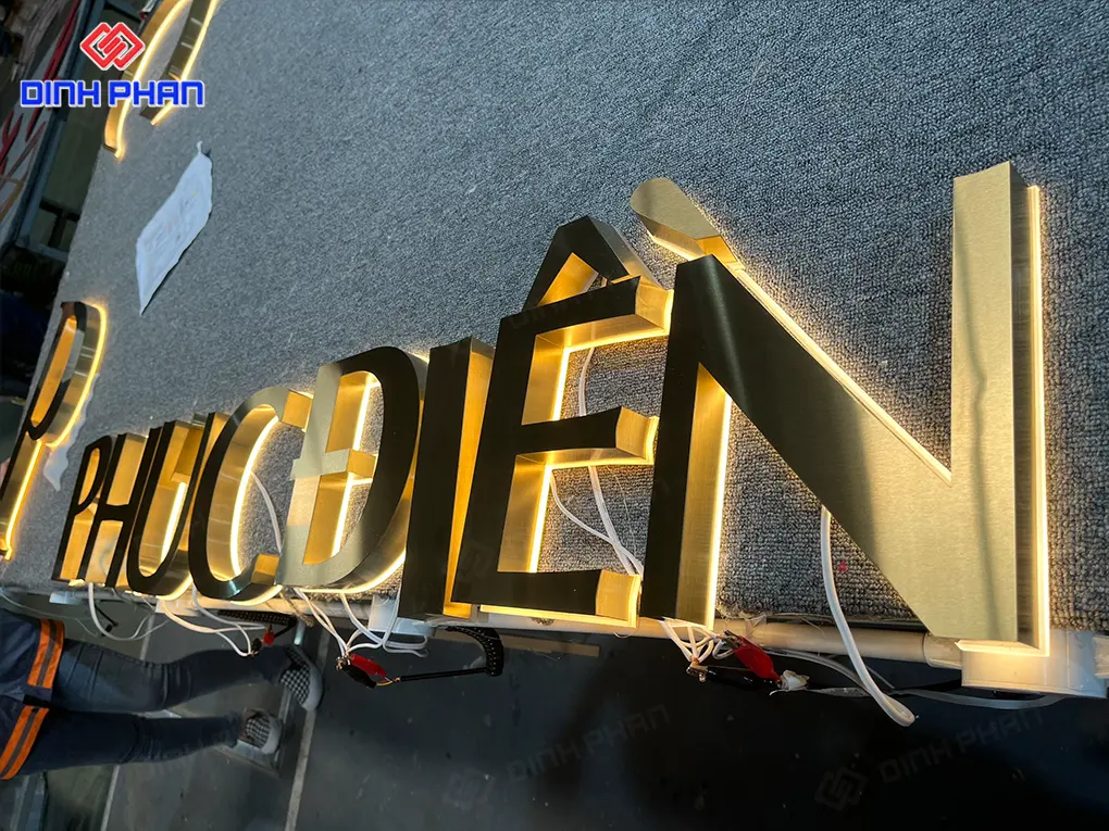 Gia công chữ nhôm Đắk Lắk
