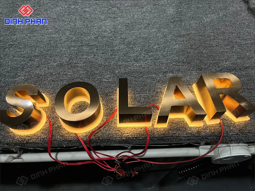 Gia công chữ nhôm Đắk Lắk