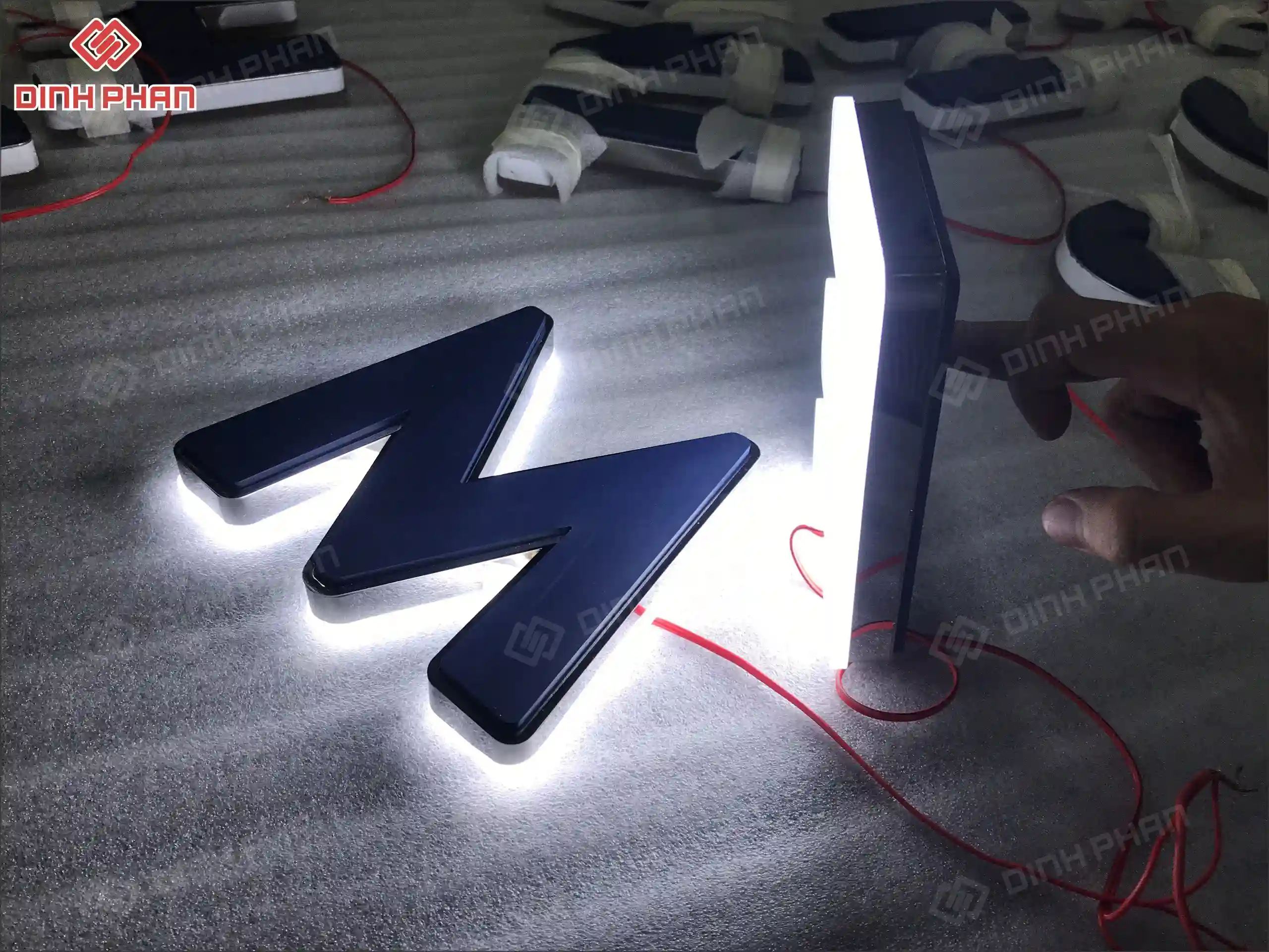 Gia công chữ nhôm Đắk Lắk