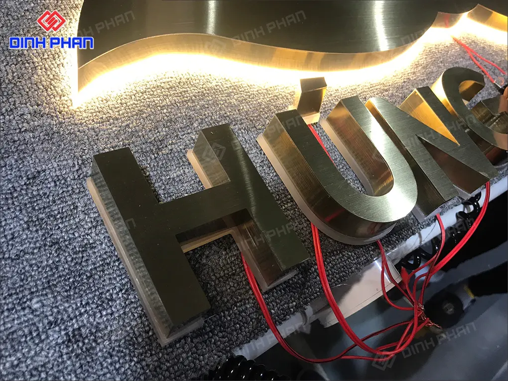 Gia công chữ nhôm Đắk Lắk