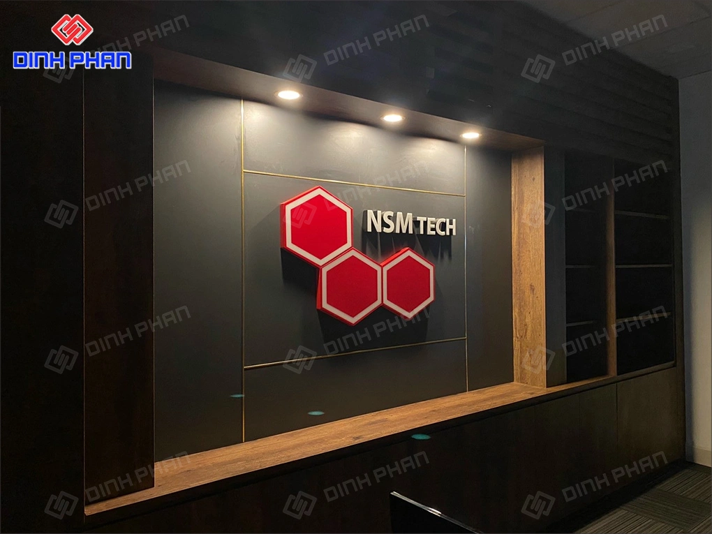 Làm bảng hiệu công ty BMT