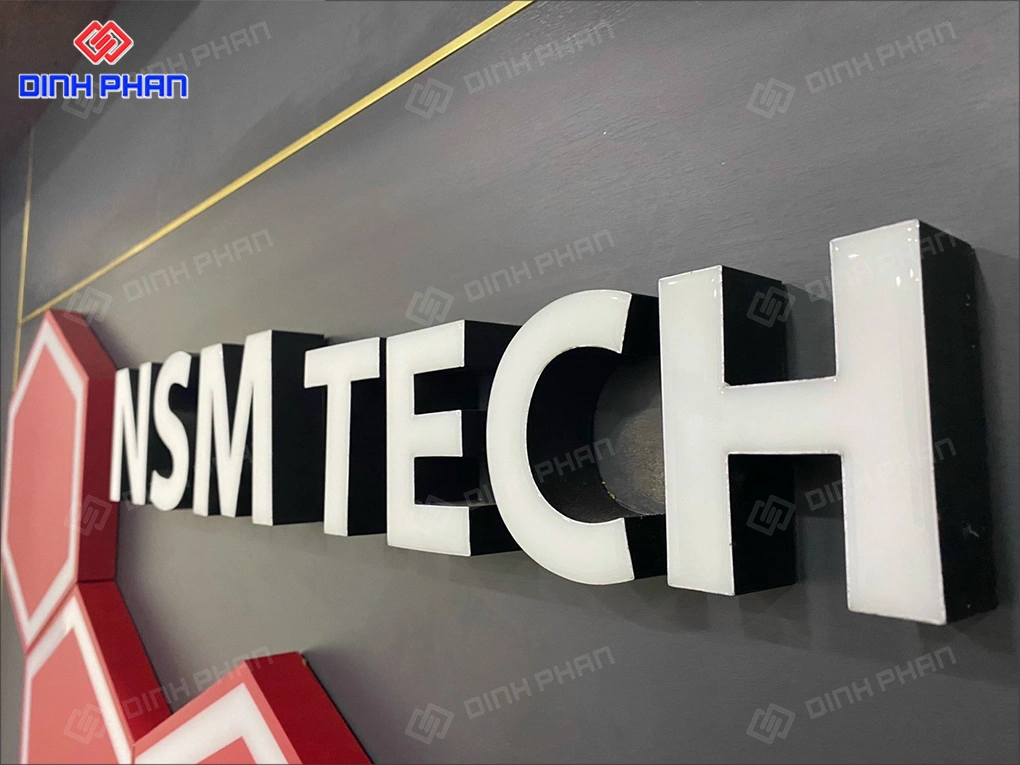 Làm bảng hiệu công ty BMT