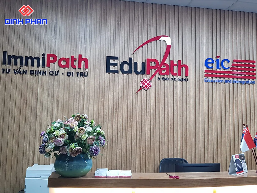 Làm bảng hiệu công ty BMT