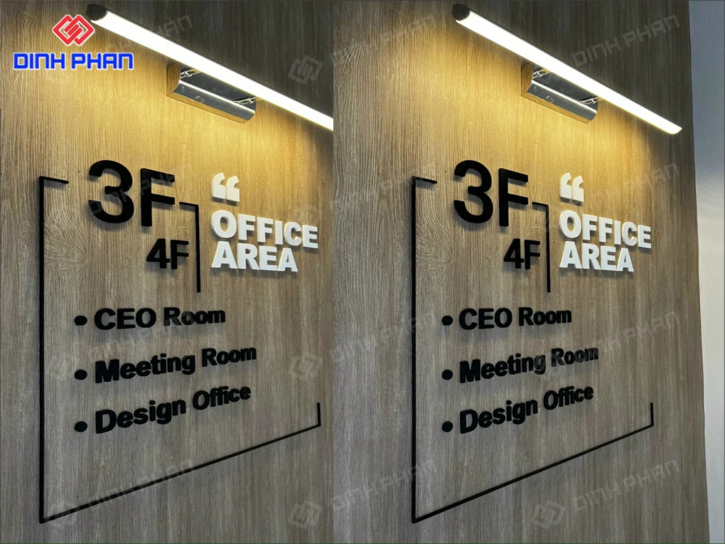 Làm bảng hiệu công ty BMT