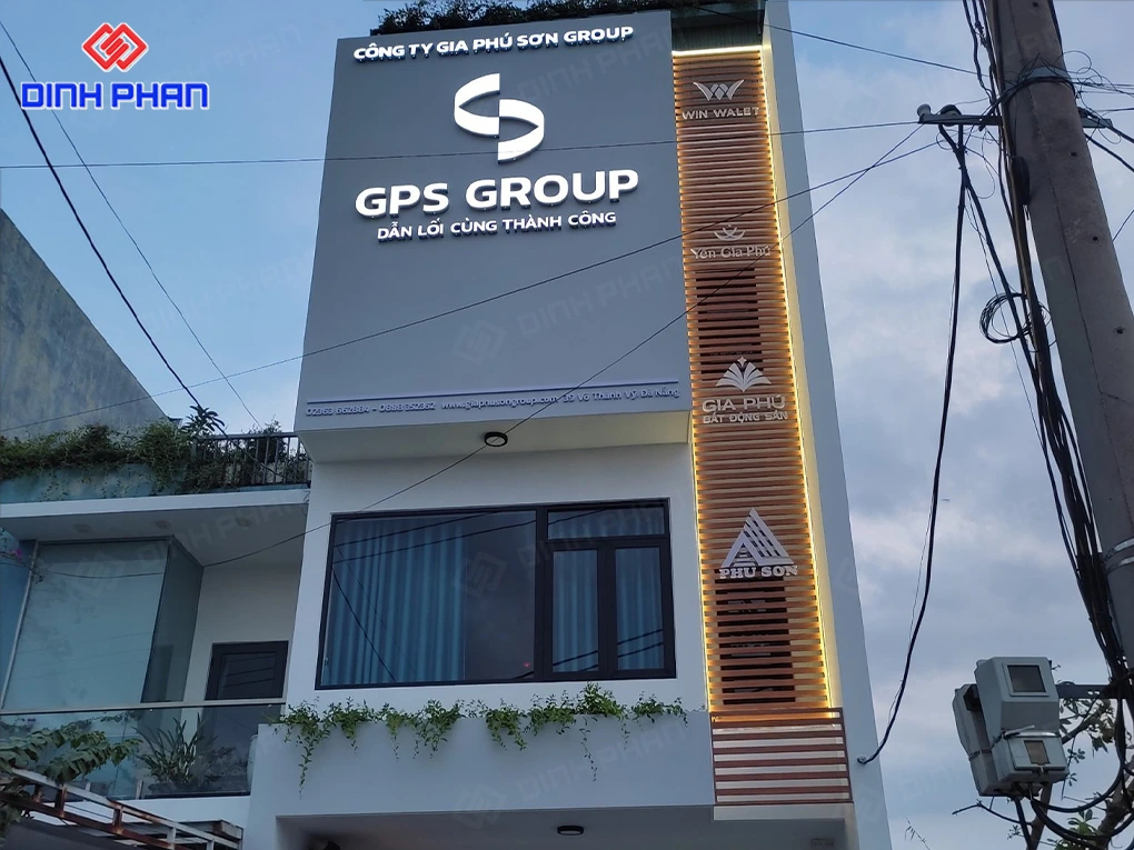 Làm bảng hiệu công ty BMT