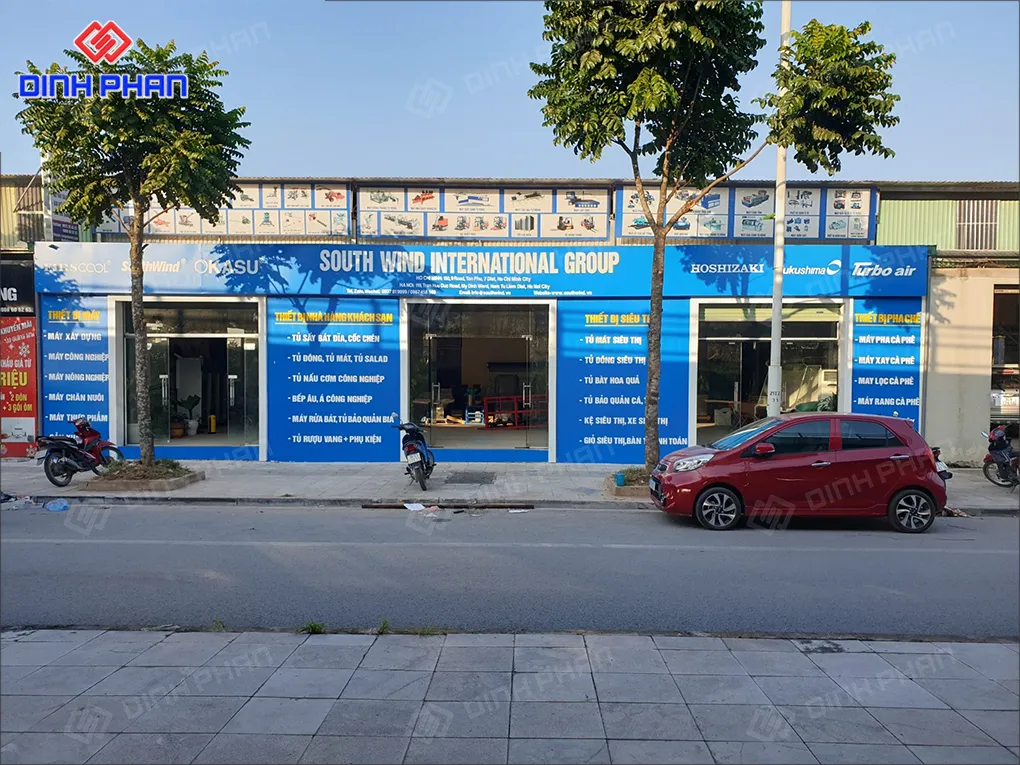 Làm bảng hiệu công ty BMT