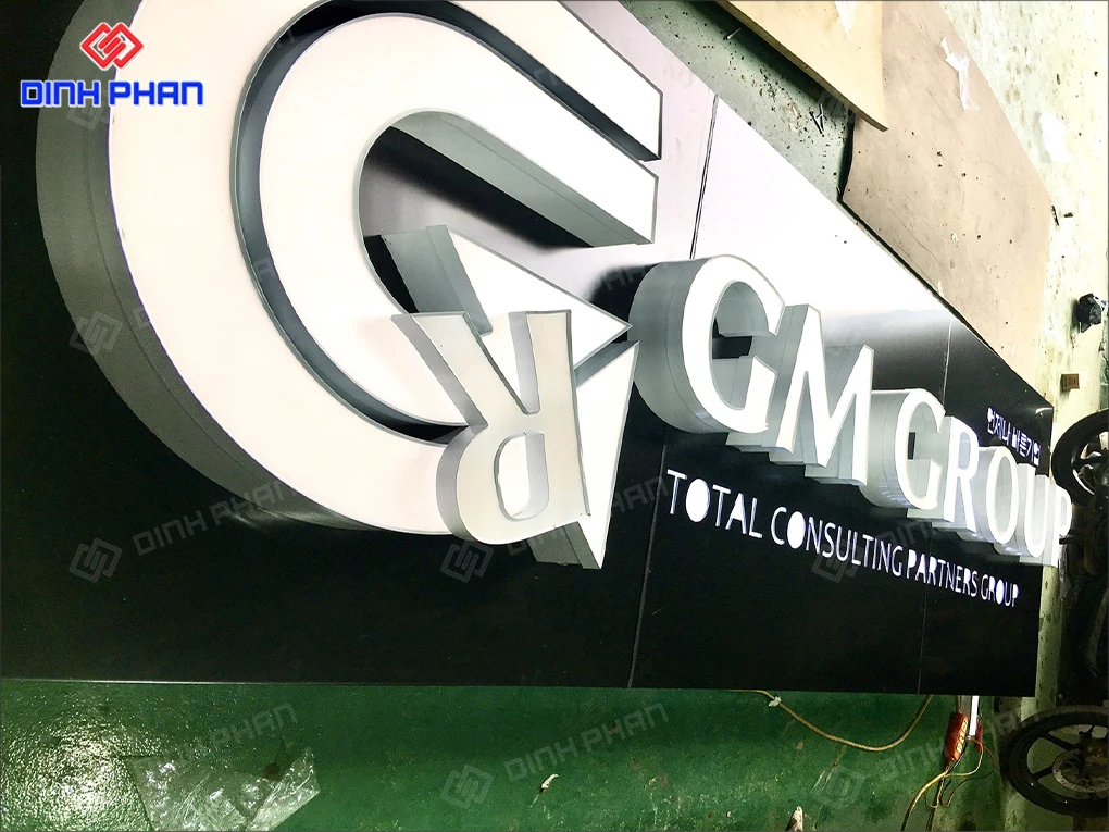 Làm bảng hiệu công ty BMT