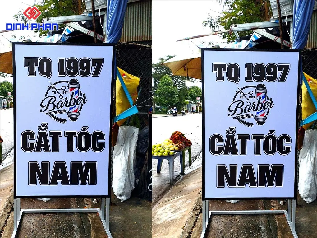 Làm bảng hiệu đèn led BMT