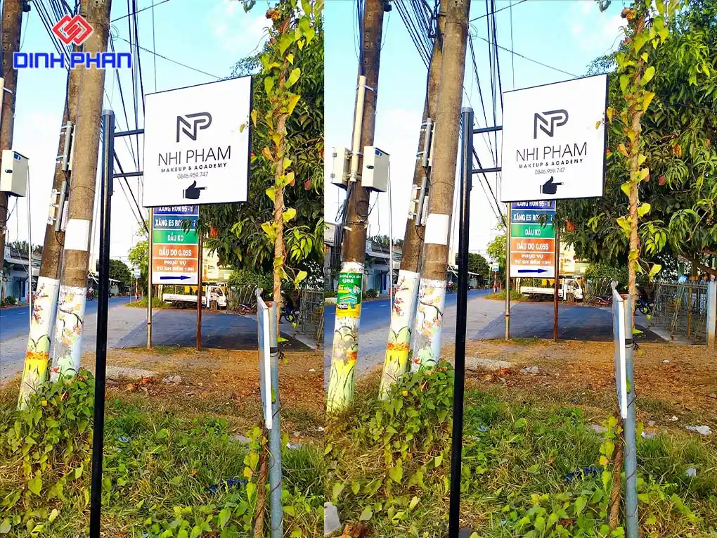 Làm bảng hiệu đèn led BMT