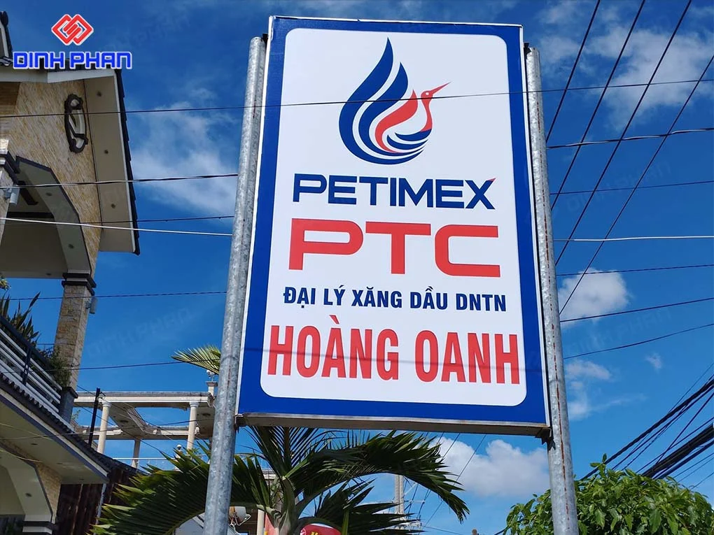 Làm bảng hiệu đèn led BMT