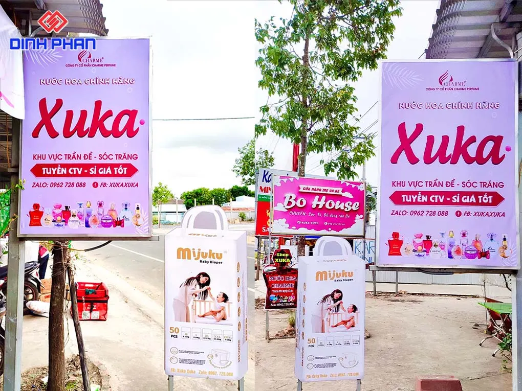 Làm bảng hiệu đèn led BMT