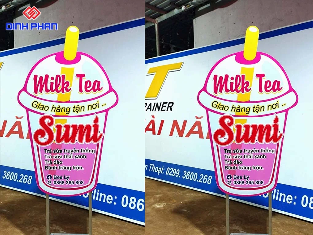 Làm bảng hiệu đèn led BMT