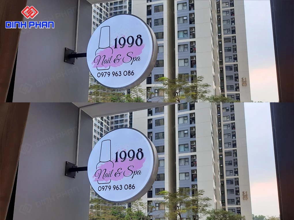 Làm bảng hiệu hộp đèn BMT