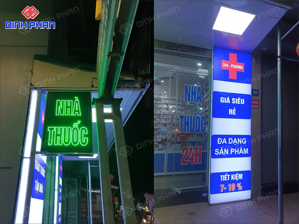 Làm bảng hiệu quảng cáo BMT