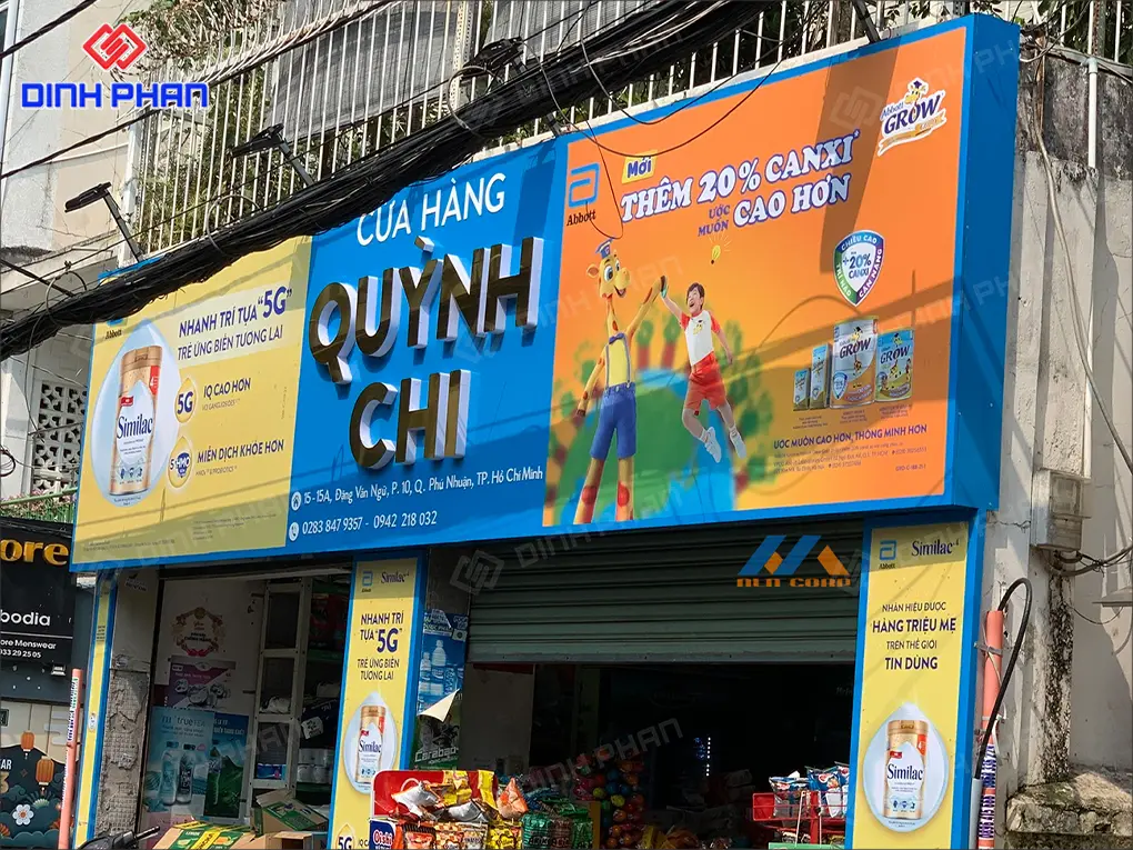 Làm bảng hiệu quảng cáo BMT