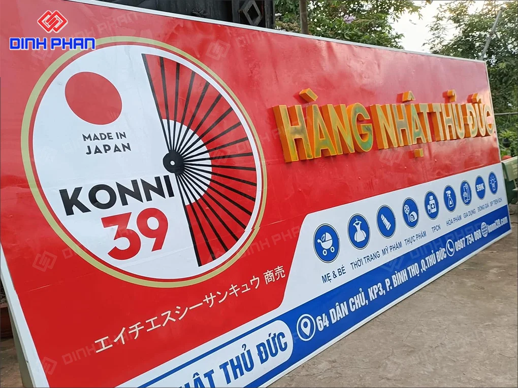 Làm bảng hiệu quảng cáo BMT