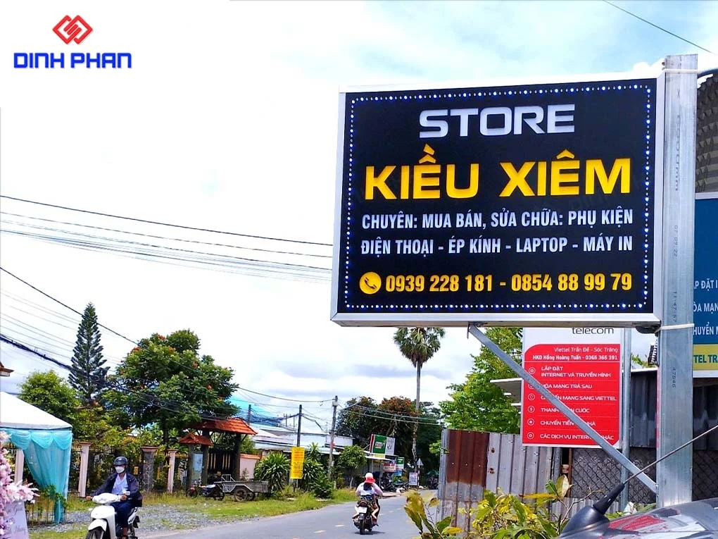 Làm bảng hiệu quảng cáo BMT