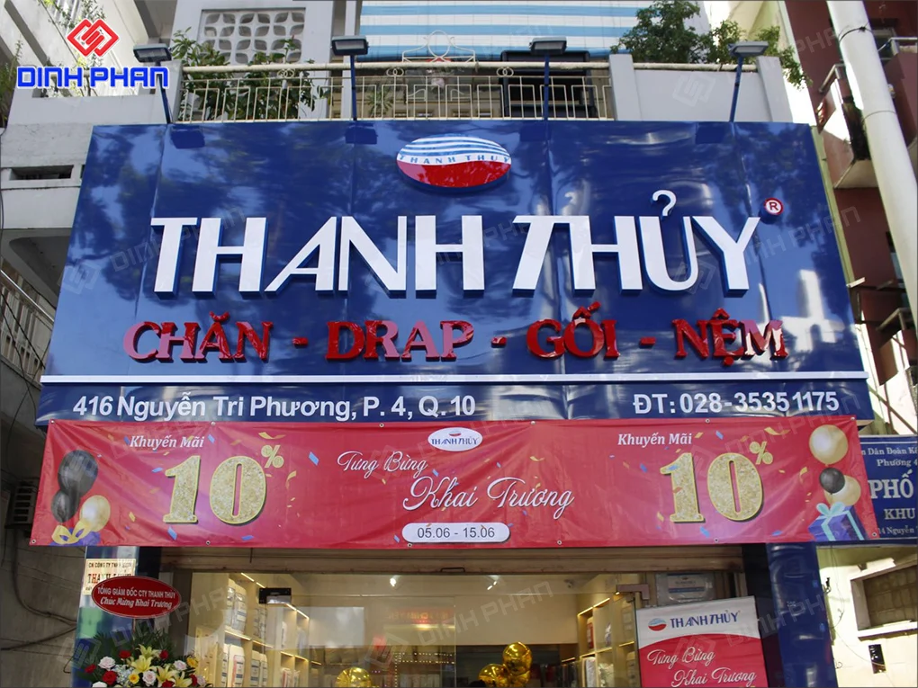 Làm bảng hiệu quảng cáo BMT