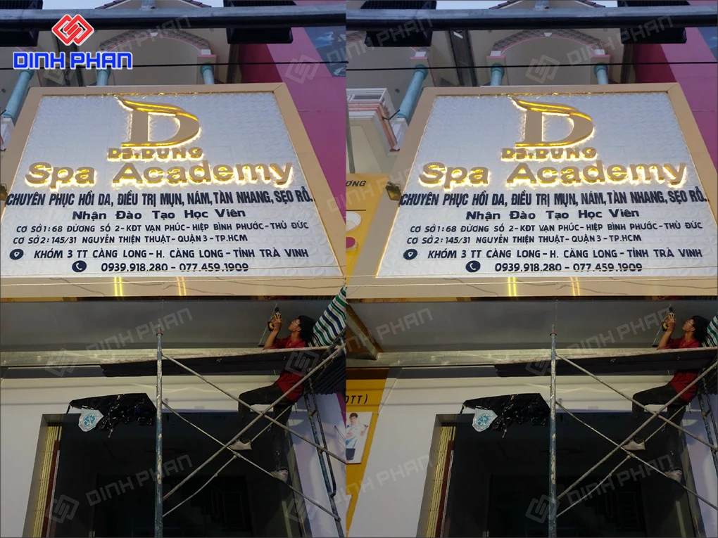 Thi công bảng hiệu Daklak