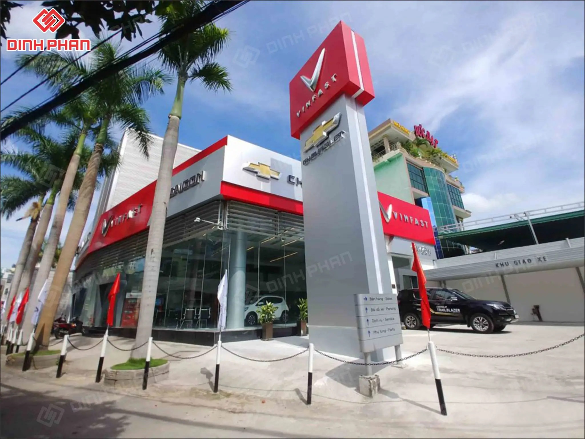 Thi công bảng hiệu Daklak