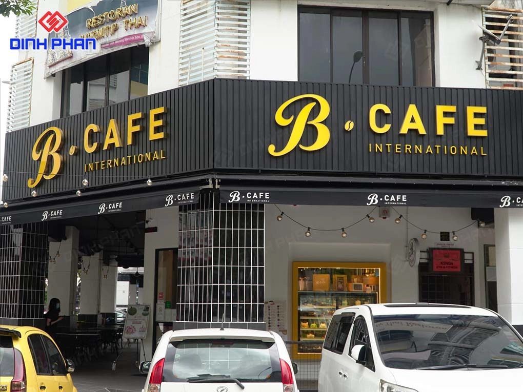 Bảng hiệu cafe Daklak