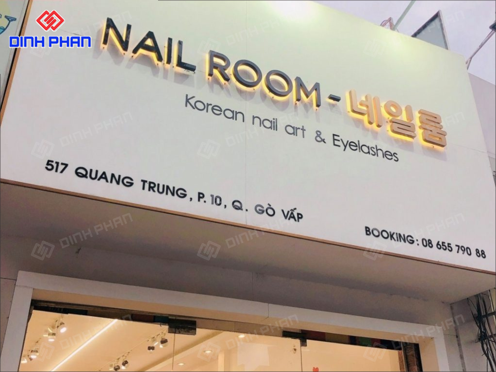 Bảng hiệu nail BMT