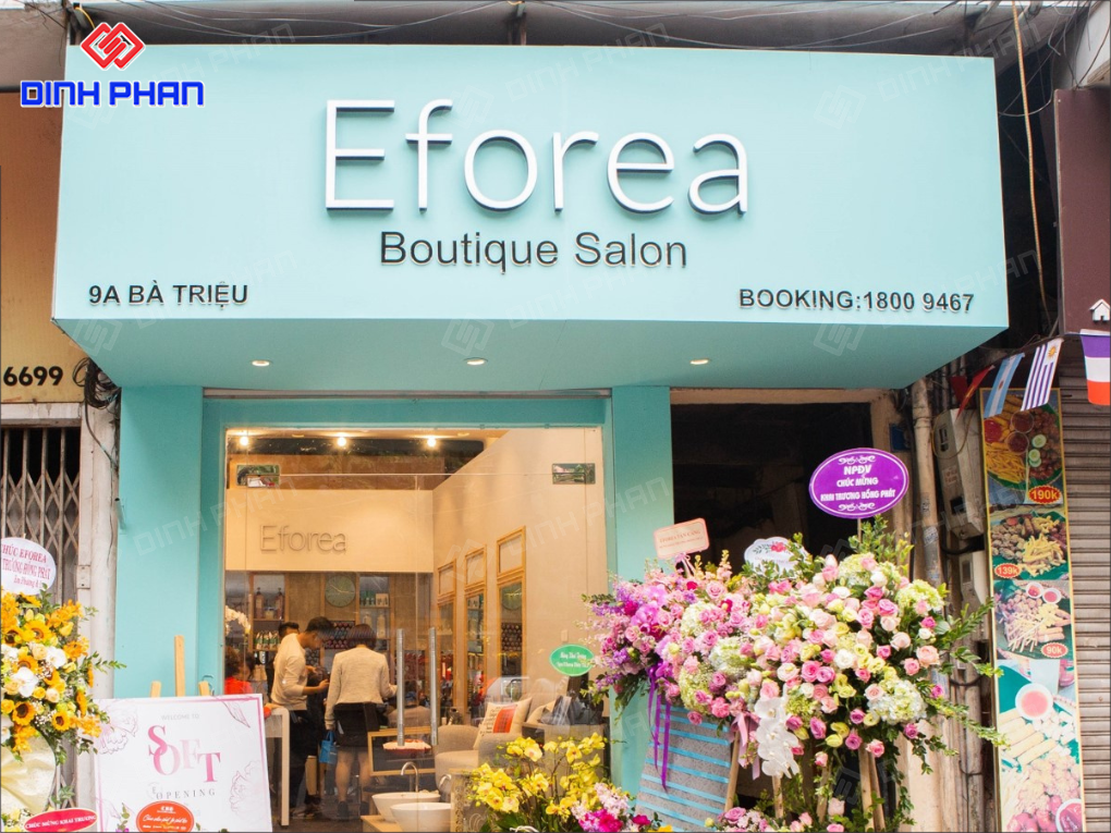 Bảng hiệu nail BMTBảng hiệu nail BMT