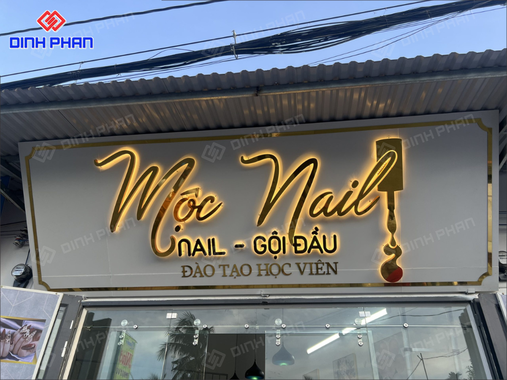 Thiết kế tiệm nail BMT