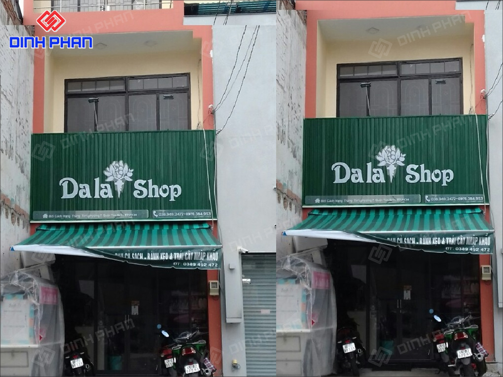 Bảng hiệu shop thời trang Daklak