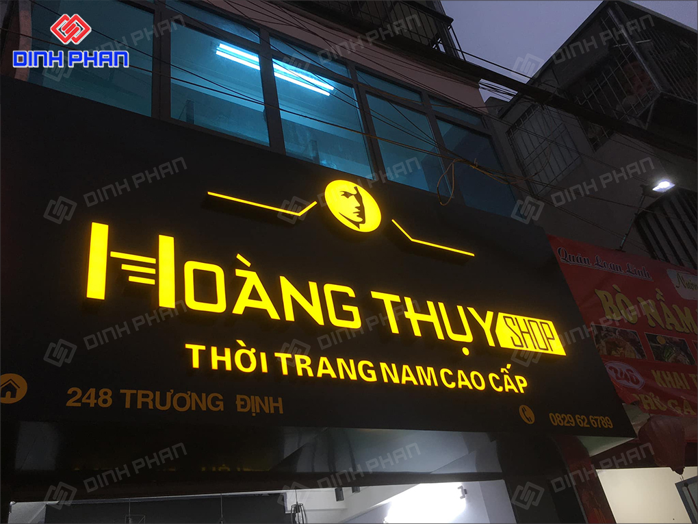 Bảng hiệu shop thời trang Daklak
