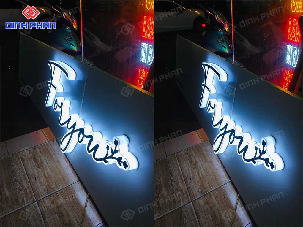 Bảng hiệu spa Daklak