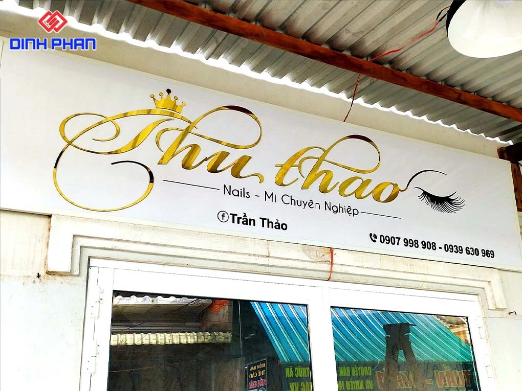 Bảng hiệu spa Daklak