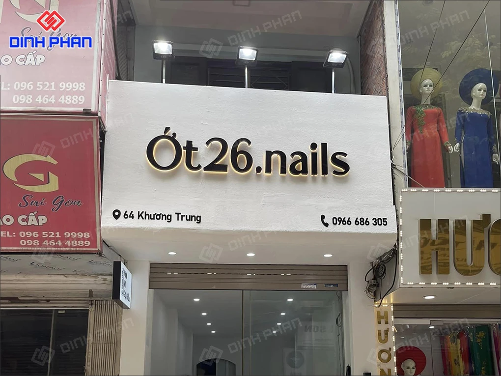 Bảng hiệu spa Daklak