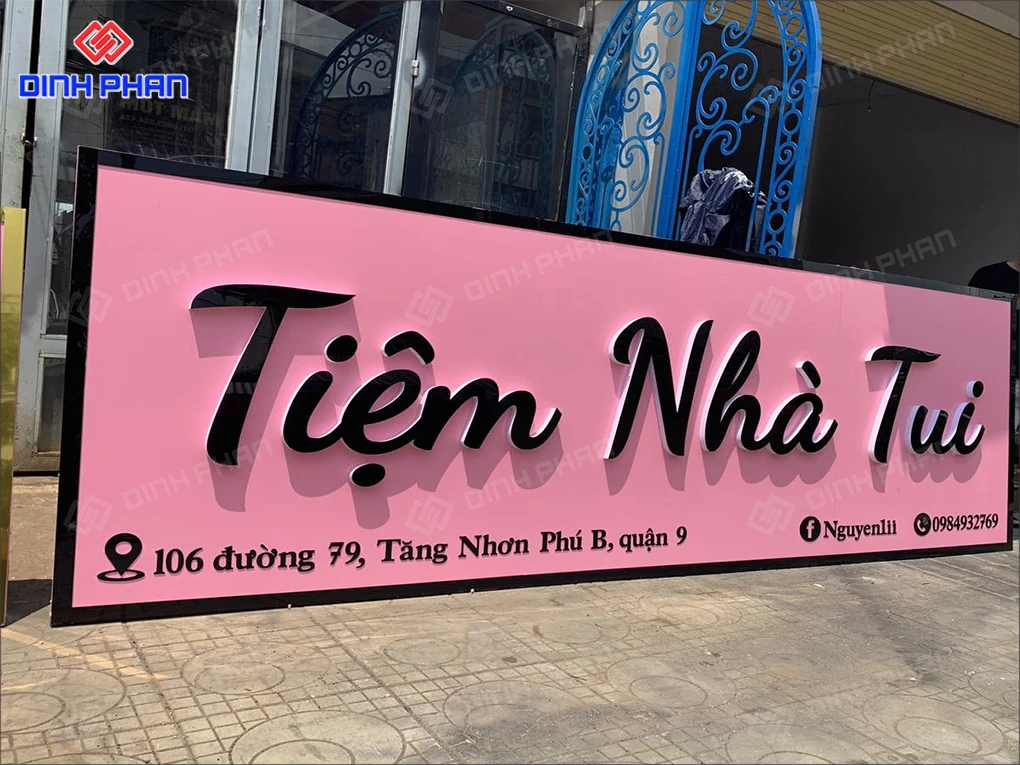 Bảng hiệu spa Daklak