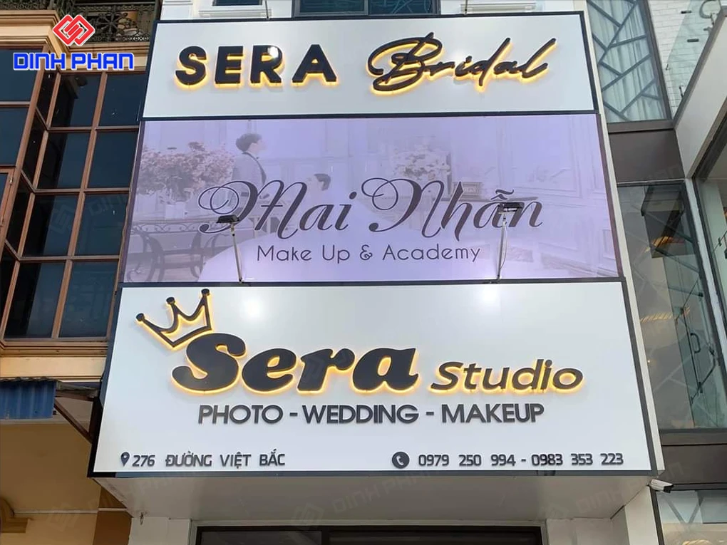 Bảng hiệu spa Daklak