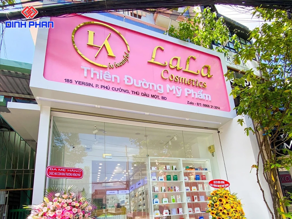 Bảng hiệu spa Daklak