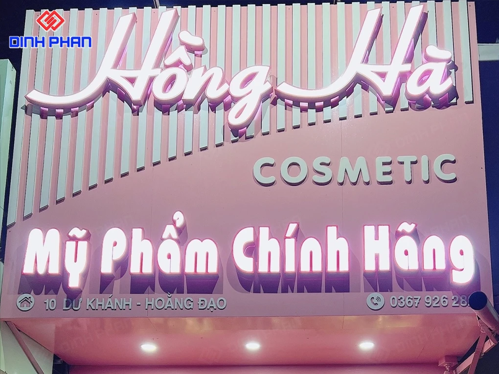 Bảng hiệu spa Daklak