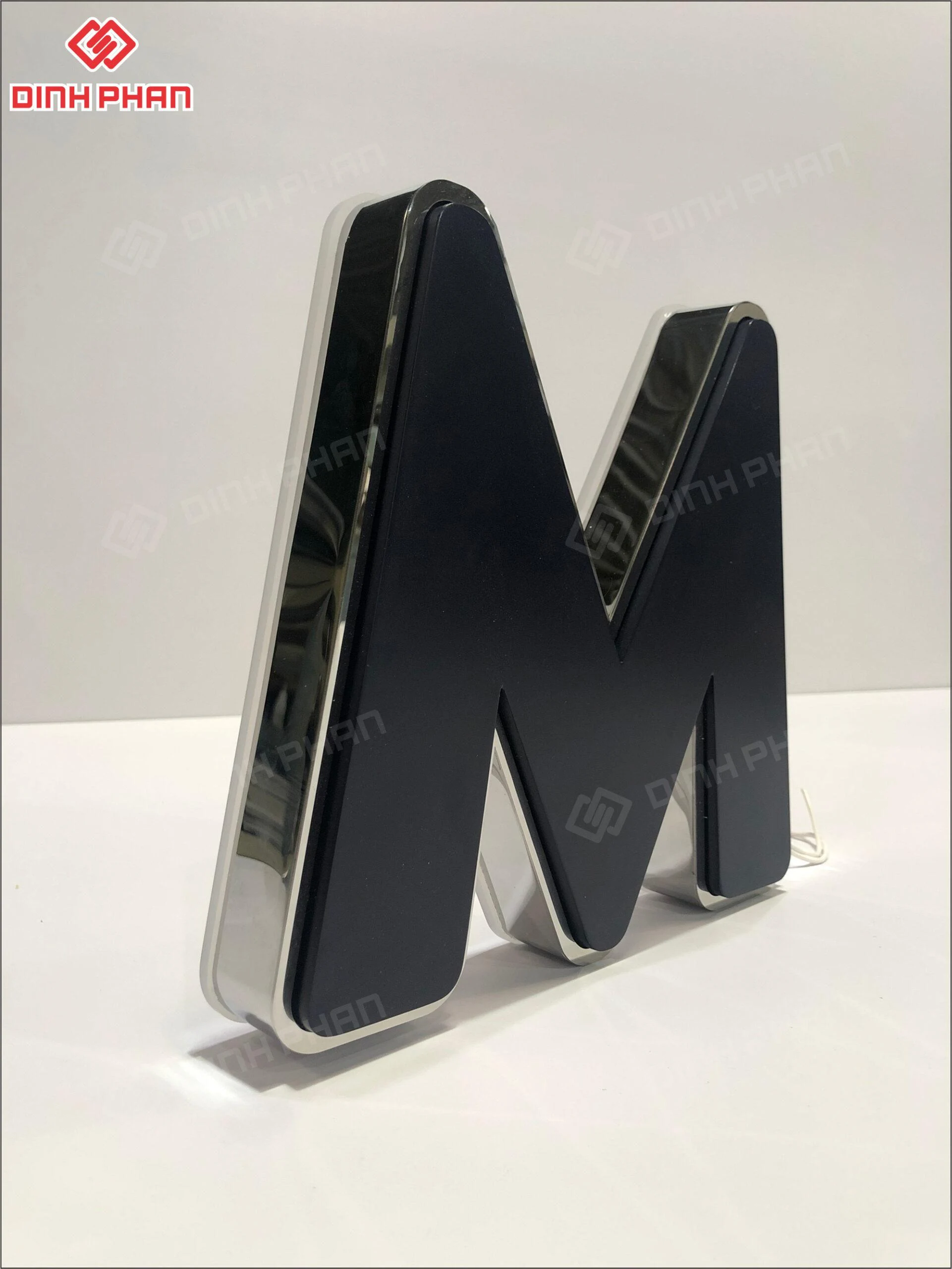 Chữ inox sơn hấp nhiệt BMT