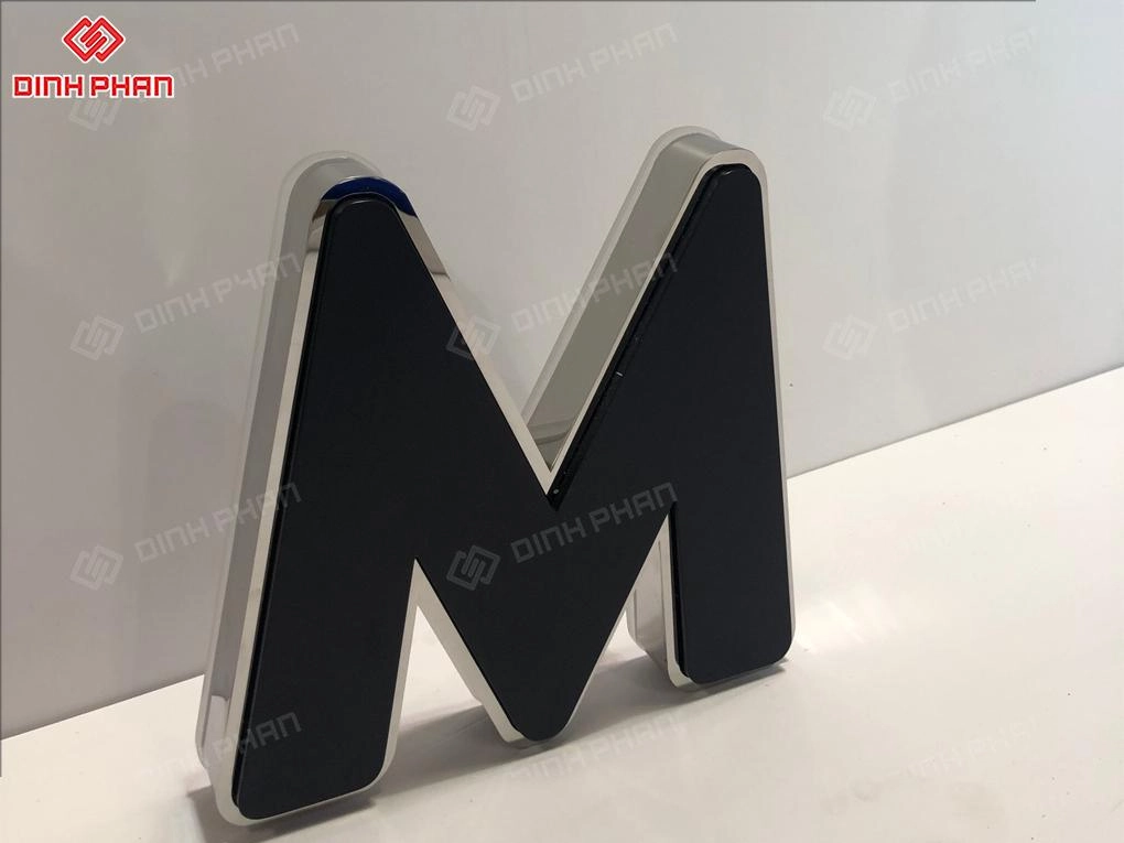 Chữ inox sơn hấp nhiệt BMT