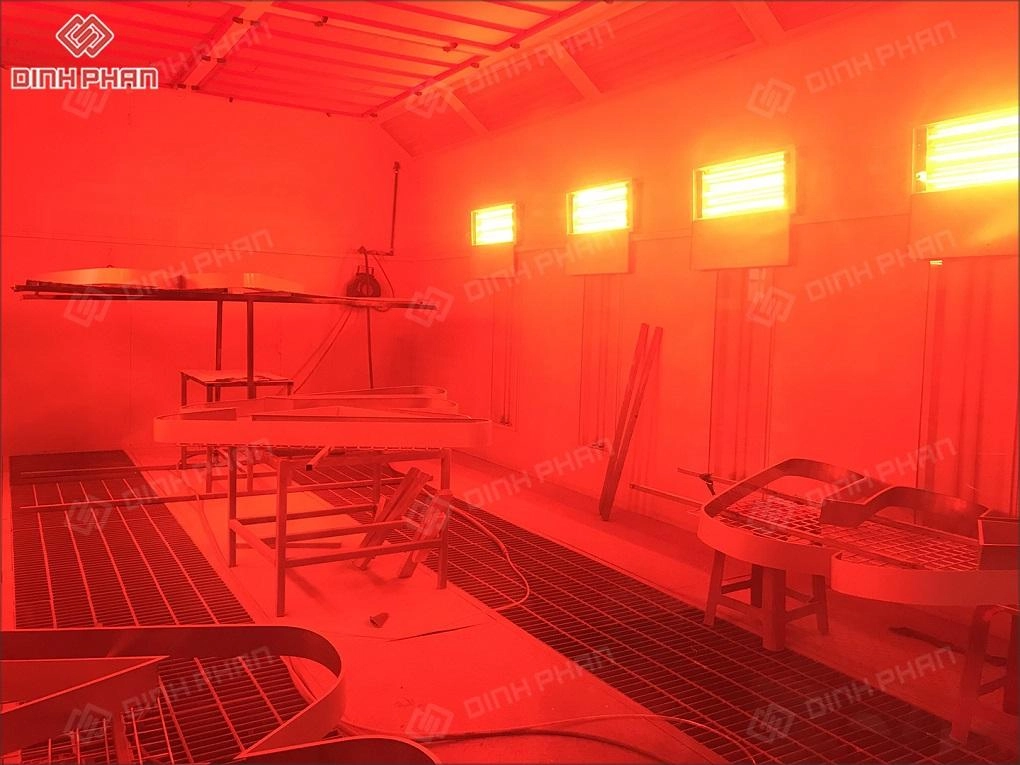 Chữ inox sơn hấp nhiệt BMT