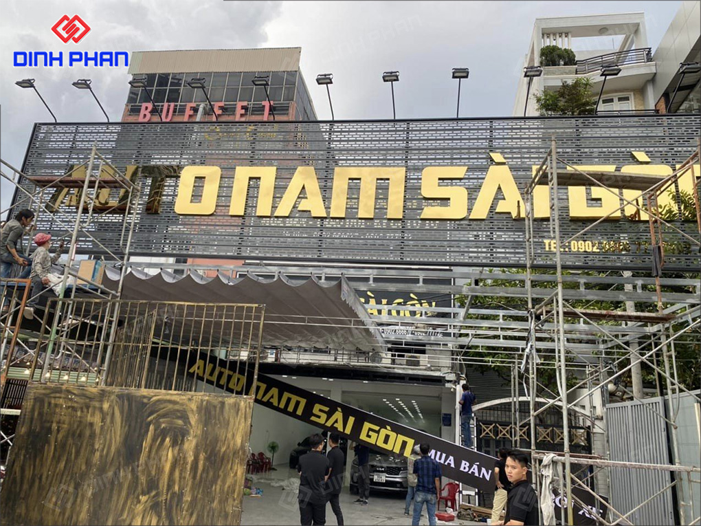 Làm bảng hiệu alu giá rẻ tại Daklak