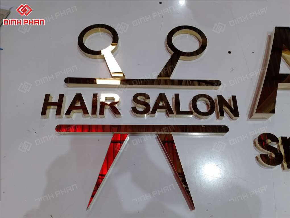 Làm bảng hiệu chữ inox BMT theo yêu cầu, giá rẻ Làm bảng hiệu chữ inox BMT