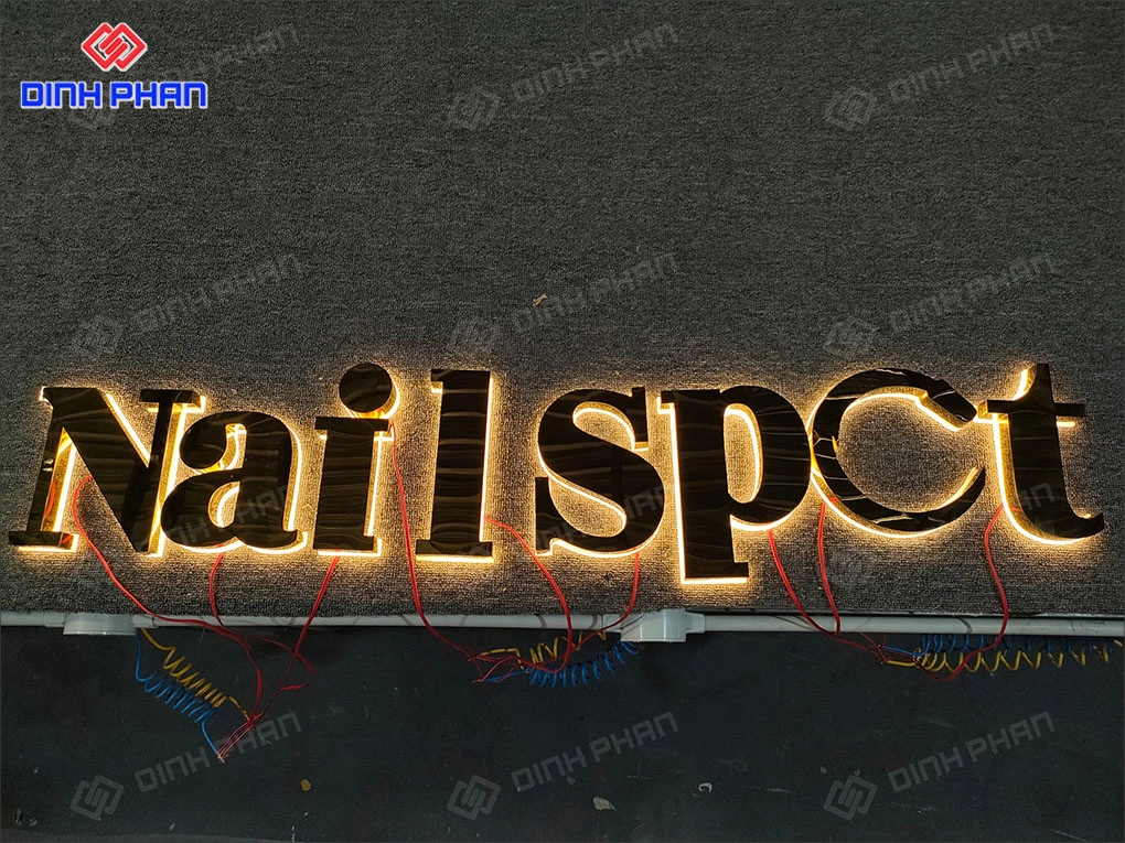 Làm bảng hiệu chữ inox BMT theo yêu cầu, giá rẻ Làm bảng hiệu chữ inox BMT