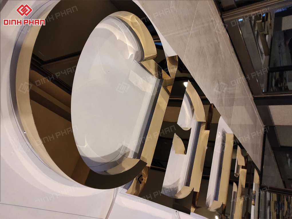 Làm bảng hiệu chữ inox BMT theo yêu cầu, giá rẻ Làm bảng hiệu chữ inox BMT