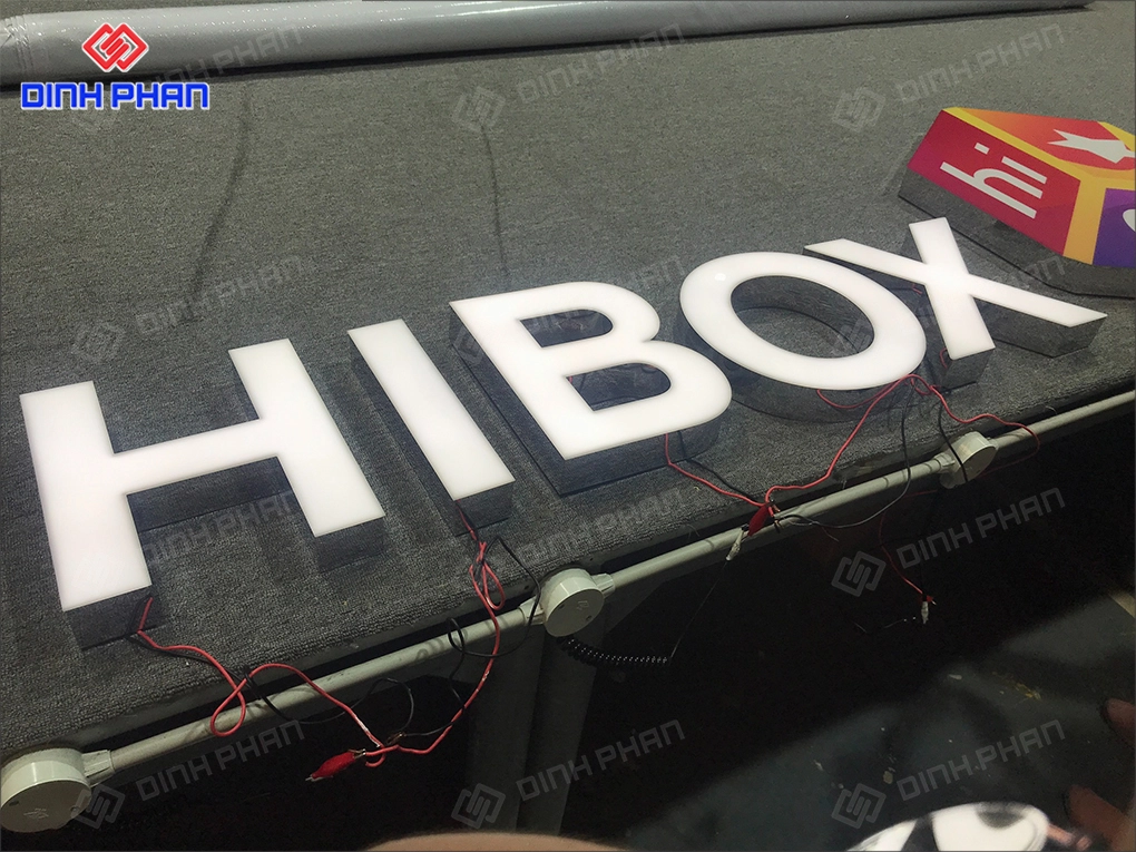 Làm bảng hiệu chữ inox BMT theo yêu cầu, giá rẻ Làm bảng hiệu chữ inox BMT