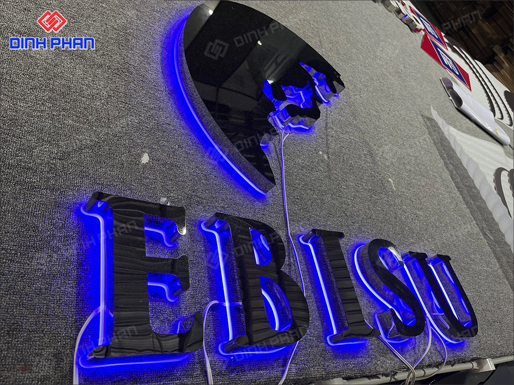 Làm bảng hiệu chữ inox BMT theo yêu cầu, giá rẻ